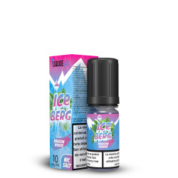 Flacon de 10 ml d'e-liquide Dragon Rouge de la gamme Iceberg