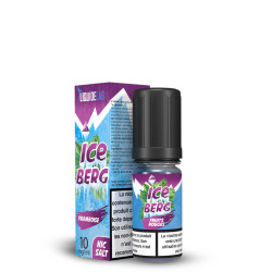 Flacon de 10 ml d'e-liquide Framboise de la gamme Iceberg