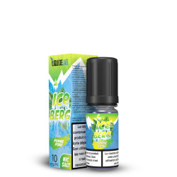 Flacon de 10 ml d'e-liquide Pomme Poire de la gamme Iceberg
