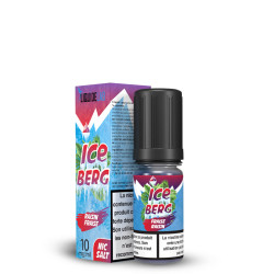 Flacon de 10 ml d'e-liquide Raisin Fraise de la gamme Iceberg