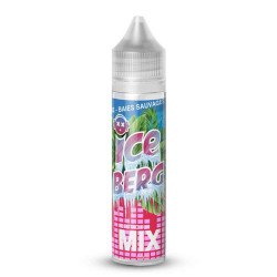 Flacon de 50 ml d'e-liquide Cerise Baies Sauvages de la gamme Iceberg