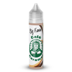 Flacon de 50 ml d'e-liquide Big Kawa Caramel de la gamme Big Kawa O'Jlab
