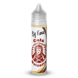 Flacon de 50 ml d'e-liquide Big Kawa Noisette de la gamme Big Kawa O'Jlab