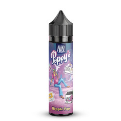 Flacon de 50 ml d'e-liquide Hippie Pop de la gamme Poppy's