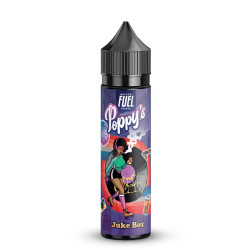 Flacon de 50 ml d'e-liquide Juke Box de la gamme Poppy's