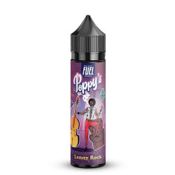 Flacon de 50 ml d'e-liquide Lenny Rock de la gamme Poppy's