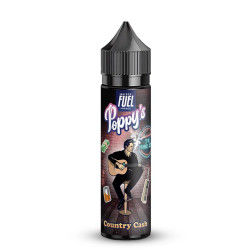 Flacon de 50 ml d'e-liquide Country Cash de la gamme Poppy's