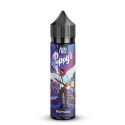 Flacon de 50 ml d'e-liquide Nirvana de la gamme Poppy's
