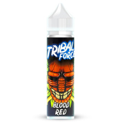 Flacon de 50 ml d'e-liquide Blood Red de la marque Tribal Force