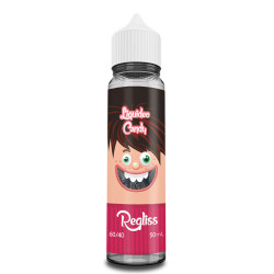 Flacon de 50 ml d'e-liquide Régliss de la gamme Liquideo