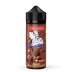 Flacon de 100 ml d'e-liquide El Mordjvape Rocher de la marque CEBUENO