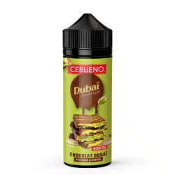 Flacon de 100 ml d'e-liquide Dubaï Chocovape de la marque CEBUENO