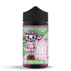 Flacon de 200 ml d'e-liquide Fraise Pastèque Candy de la gamme Big Fuel