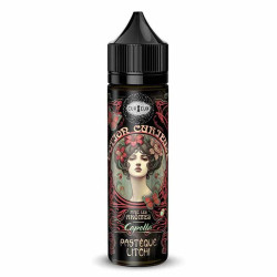 Flacon de 50 ml d'e-liquide Pastèque Litchi de la marque Curieux