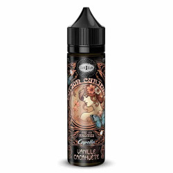 Flacon de 50 ml d'e-liquide Vanille Cacahuète de la marque Curieux