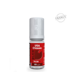 Flacon de 10 ml d'e-liquide USA Classic de la marque D'lice