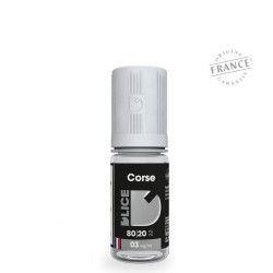 Flacon de 10 ml d'e-liquide Le Corse de la marque D'lice