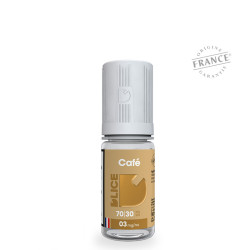 Flacon de 10 ml d'e-liquide Café de la marque D'lice