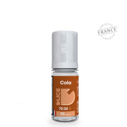 Flacon de 10 ml d'e-liquide Cola de la marque D'lice