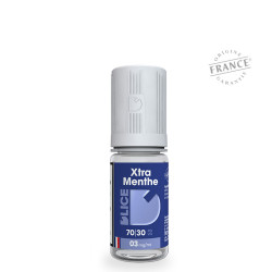 Flacon de 10 ml d'e-liquide Xtra Menthe de la marque D'lice