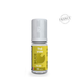 Flacon de 10 ml d'e-liquide Thé Yuzu de la marque D'lice
