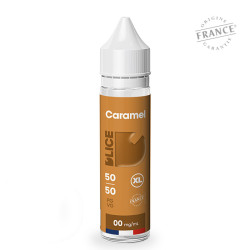 Flacon de 50 ml d'e-liquide Caramel Fondant de la marque D'lice