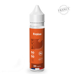 Flacon de 50 ml d'e-liquide Fraise de la marque D'lice
