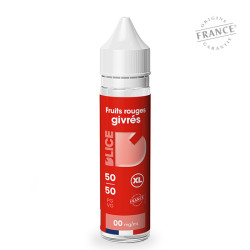 Flacon de 50 ml d'e-liquide Fruits Rouges Givrés de la marque D'lice
