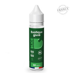 Flacon de 50 ml d'e-liquide Exotique Givré de la marque D'lice