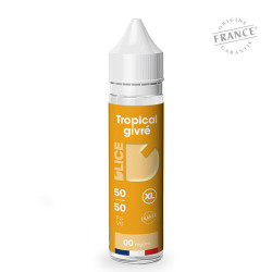 Flacon de 50 ml d'e-liquide Tropical Givré de la marque D'lice