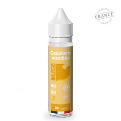 Flacon de 50 ml d'e-liquide Gaufrette Vanillée de la marque D'lice