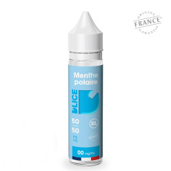 Flacon de 50 ml d'e-liquide Menthe Polaire de la marque D'lice