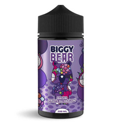 Flacon de 200 ml d'e-liquide Raisin Fruit du Dragon de la marque Biggy Bear