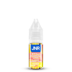 Flacon de 10 ml d'e-liquide Blueberry Raspberry Cherry de la marque JNR