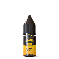 Flacon de 10 ml d'e-liquide Classic KWL de la marque Eliquid France