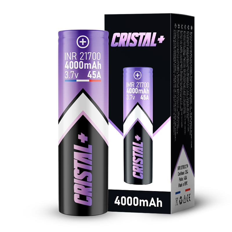 Accu INR 21700 4000mah 45A - Cristal+ (1/1)