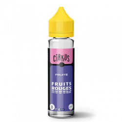 Flacon de 50 ml d'e-liquide Fruits Rouges de la gamme Cirkus VDLV