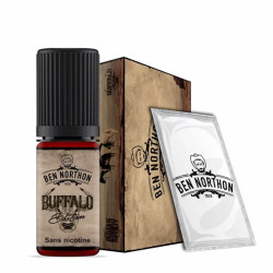 Flacon de 10 ml d'e-liquide Buffalo de la marque Ben Northon