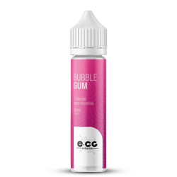 Flacon de 50 ml d'e-liquide Bubble Gum de la marque E-CG