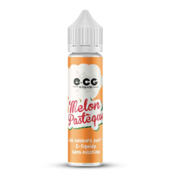 Flacon de 50 ml d'e-liquide Melon Pastèque de la marque E-CG