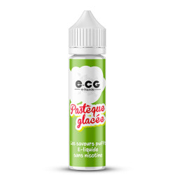 Flacon de 50 ml d'e-liquide Pastèque Glacée de la marque E-CG