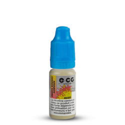 Flacon de 10 ml d'e-liquide Fruits Rouges Acidulés de la marque E-CG