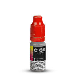 Flacon de 10 ml d'e-liquide Framboise Citron de la marque E-CG