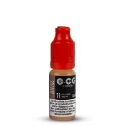 Flacon de 10 ml d'e-liquide Goût Brun de la marque E-CG