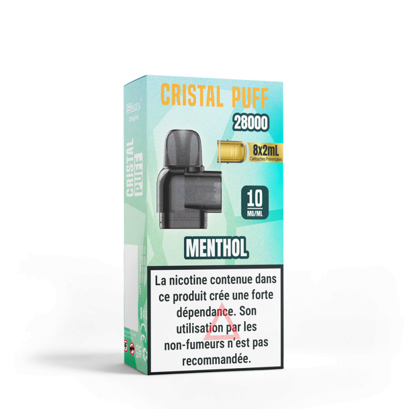 Cartouche Cristal Puff 28K (x8) (9/13)