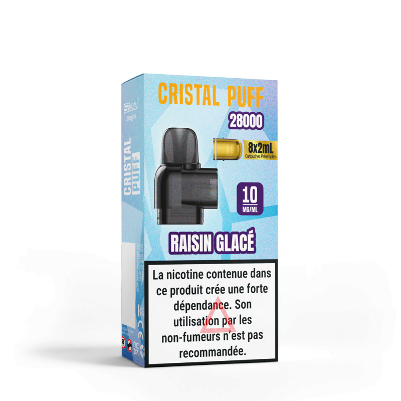 Cartouche Cristal Puff 28K (x8) (12/13)