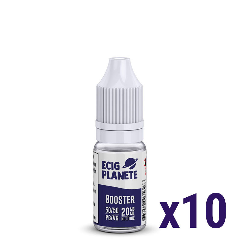 Pack 10 Boosters Ecigplanete 50/50 (1/1)