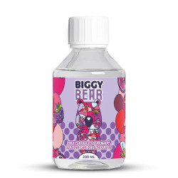 Flacon de 200 ml d'e-liquide Fruits Rouges Grenade Fraise de la marque Biggy Bear