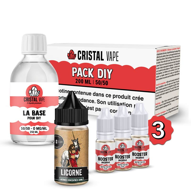 Pack DIY Licorne Astrale 230ml Curieux (1/1)