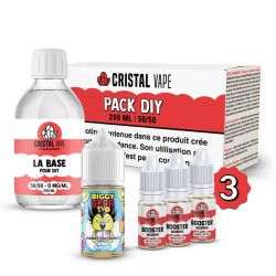 Pack DIY Grenade Fraise Kiwi 230ml Biggy Bear | Ecigplanete